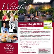 16. Juli 2022 <br /><span>Weinfest </span>